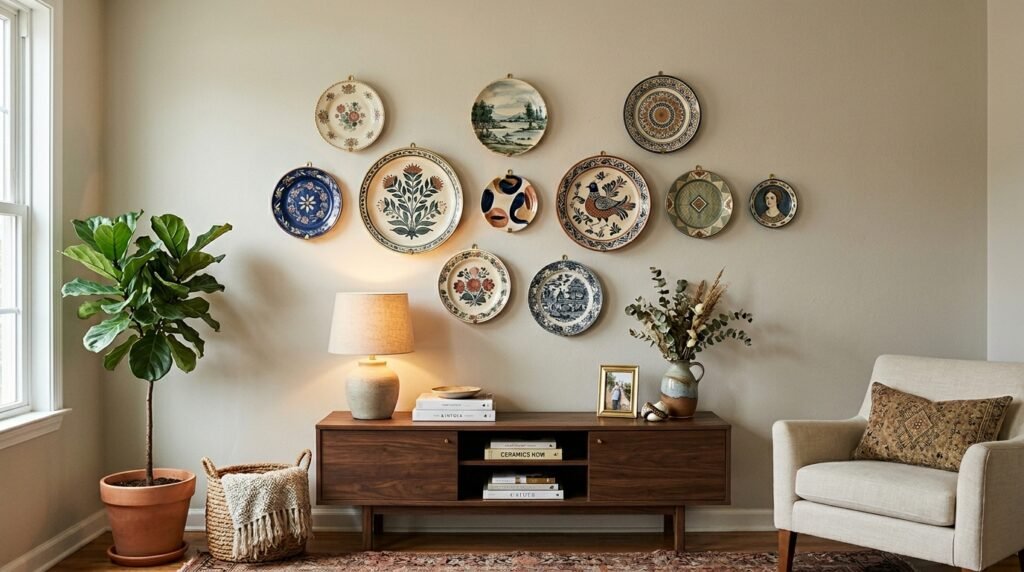 Living room wall decor