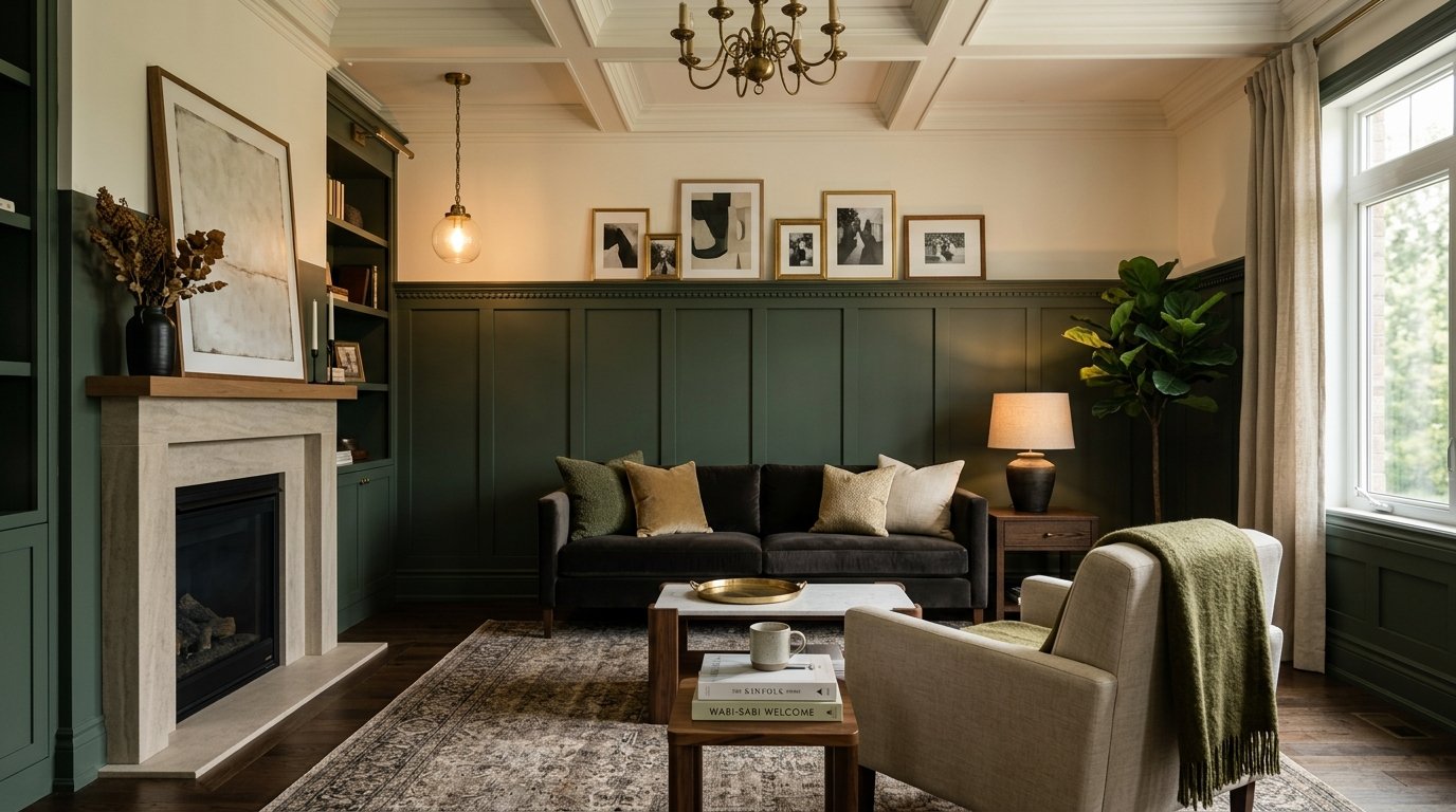 Living room wall decor