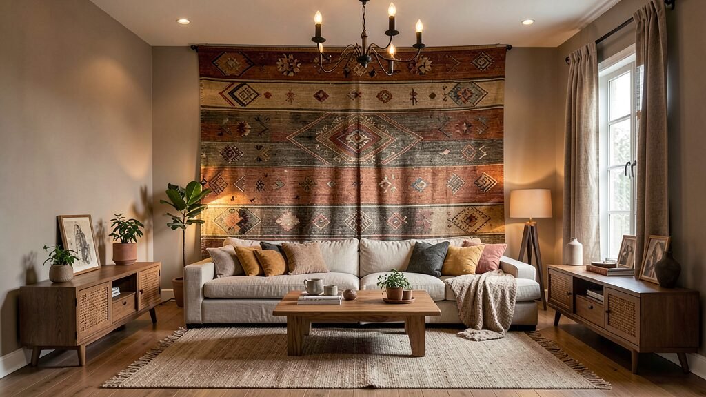 Living room wall decor