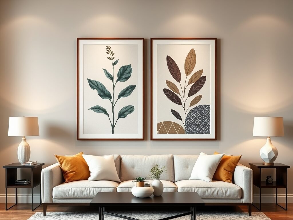 Wall decor ideas for living room