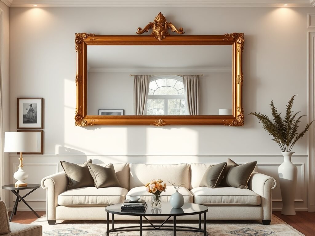 Living room wall decor