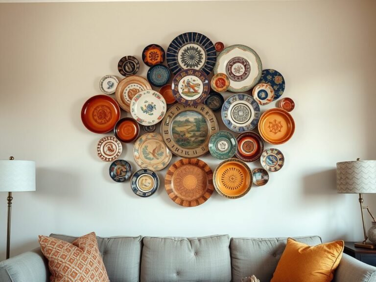 Wall decor ideas for a living room