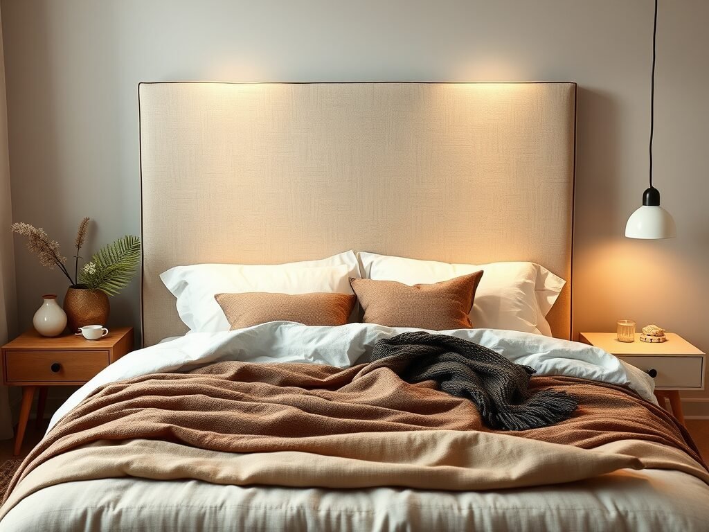 Cozy bedroom on a budget