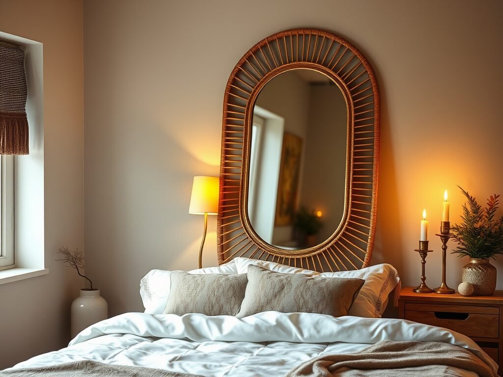 Cozy bedroom on a budget
