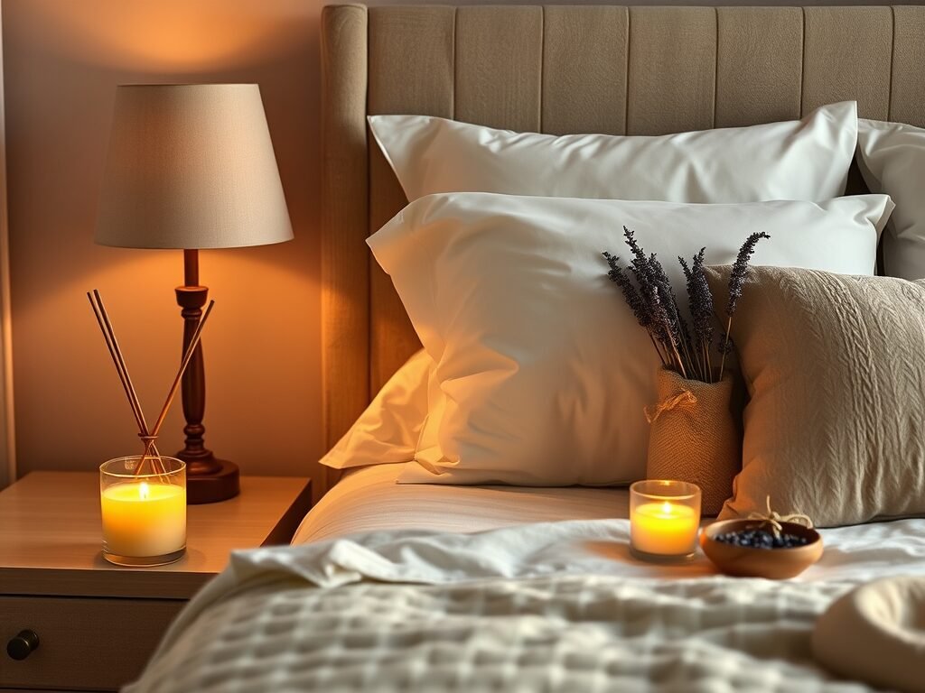 Cozy bedroom on a budget